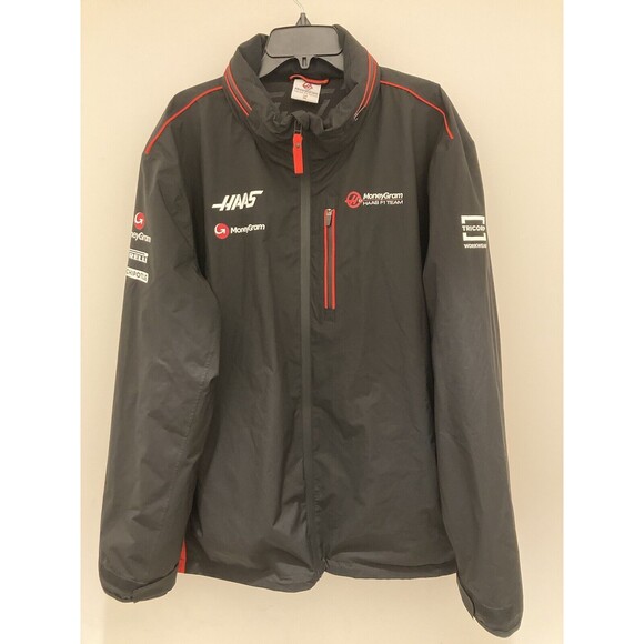 HAAS Formula 1 Team Official Jacket Coat Moneygram Hulkenberg Magnussen 3XL - Picture 2 of 14
